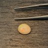 Opale Etiope 'Welo' Naturale Forma Ovale Piatto Cabochon Liscio Fatto a Mano 10X8X5,60mm 1.90 Carati 1pz