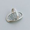 Anello Di Argento 925 Liscio Lavorato a Mano Stile Etnico - Misura 17