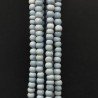 Opale Grigio Blu Naturale Tondo Liscio A Mano 06mm-10mm