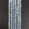 Opale Grigio Blu Naturale Tondo Liscio A Mano 06mm-10mm