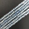 Opale Grigio Blu Naturale Tondo Liscio A Mano 06mm-10mm