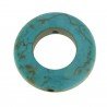 Aulite forma cerchio forato 19mm turchese 1pz