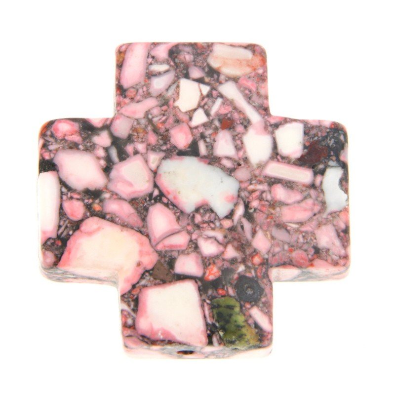 Aulite Forma Croce 25mm-Rosa 1pz