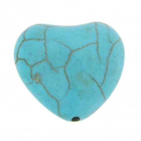 Aulite Forma Cuore 16x18mm-Turchese 1pz