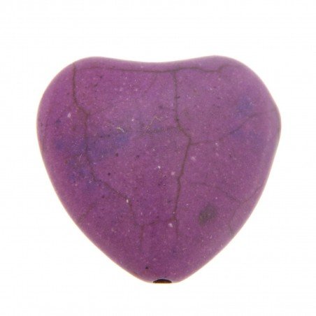 Aulite Forma Cuore 16x18mm-Viola 1pz