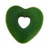 Aulite Forma Cuore Forato 24mm-Verde 1pz