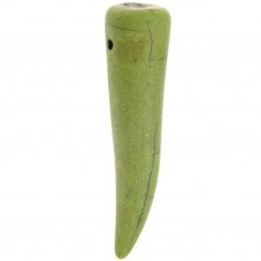 Aulite forma denti colore verde 40x10mm 1 pz