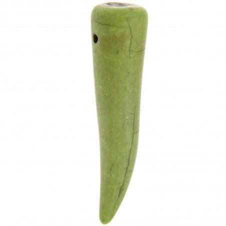 Aulite forma denti colore verde 40x10mm 1 pz