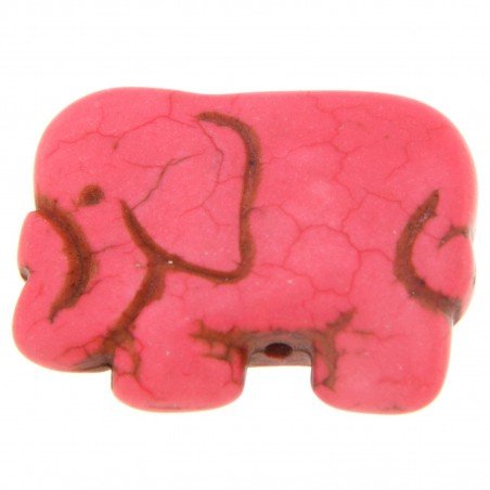 Aulite Forma Elefante Piatto 22X29mm-Rosa 1pz