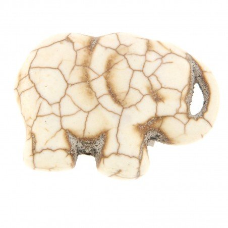 Aulite Forma Elefante Piatto 24X34mm-Beige 1pz