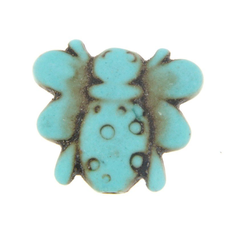 Aulite Forma Farfalla 14X15mm-Turchese 1pz