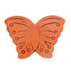 Aulite Forma Farfalla Piatto 20X40mm-Arancione 1pz