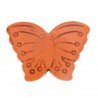 Aulite Forma Farfalla Piatto 20X40mm-Arancione 1pz