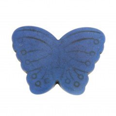 Aulite Forma Farfalla Piatto 20X40mm-Blu 1pz