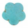 Aulite Forma Fiore 19mm-Turchese 1pz