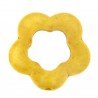Aulite Forma Fiore Forato 19mm- Giallo 1pz