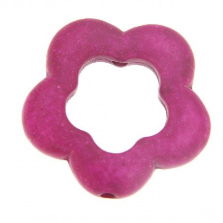 Aulite Forma Fiore Forato 19mm-Lavanda 1pz