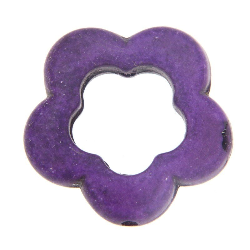 Aulite Forma Fiore Forato 32mm-Lavanda 1pz