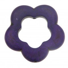 Aulite Forma Fiore Forato 32mm-Viola 1pz