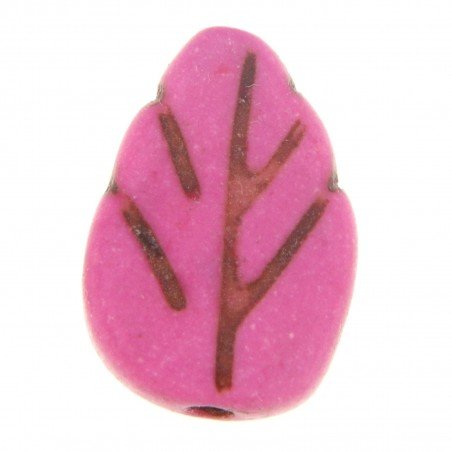 Aulite Forma Foglia 9x13mm-Rosa1pz