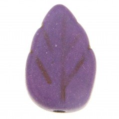 Aulite Forma Foglia 9x13mm-Viola 1pz