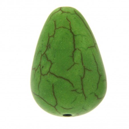 Aulite Forma Goccia Liscio 14X20mm-Verde 1pz