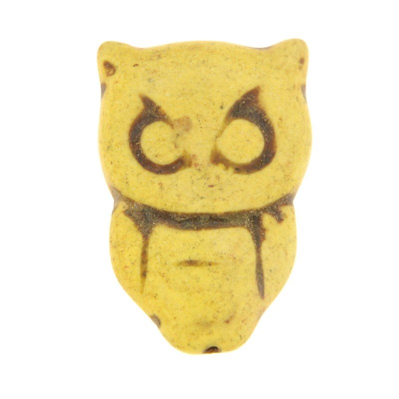 Aulite Forma Gufo Piatto 20X30mm-Giallo 1pz Aulite Forma Gufo Piatto 20X30mm-Giallo 1pz