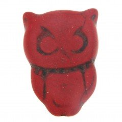 Aulite Forma Gufo Piatto 20X30mm-Rosso 1pz