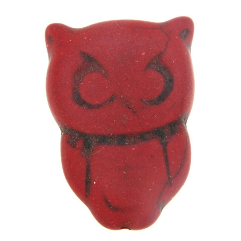 Aulite Forma Gufo Piatto 20X30mm-Rosso 1pz