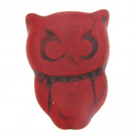 Aulite Forma Gufo Piatto 20X30mm-Rosso 1pz