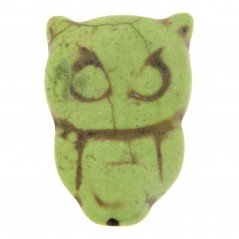 Aulite Forma Gufo Piatto 20X30mm-Verde 1pz