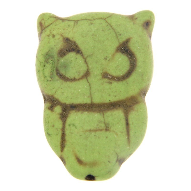 Aulite Forma Gufo Piatto 20X30mm-Verde 1pz