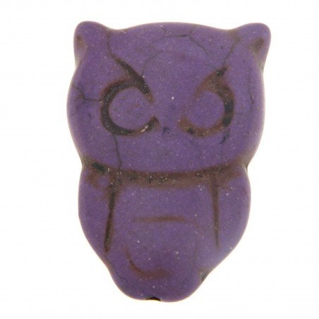 Aulite Forma Gufo Piatto 20X30mm-Viola 1pz
