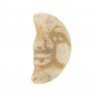 Aulite Forma Mezza Luna Piatto 8X17mm-Beige 1pz