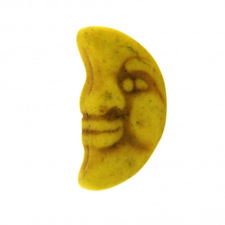 Aulite Forma Mezza Luna Piatto 8X17mm-Giallo 1pz