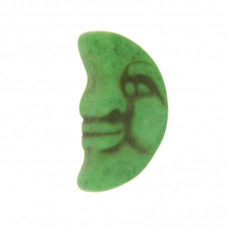 Aulite Forma Mezza Luna Piatto 8X17mm-Verde 1pz