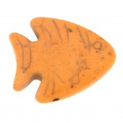 Aulite Forma Pesce Piatto 22X25mm-Arancione 1pz