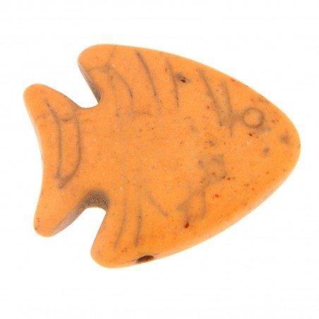 Aulite Forma Pesce Piatto 22X25mm-Arancione 1pz