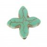 Aulite Forma Quadrifoglio 15mm-Verde Tiffany 1pz