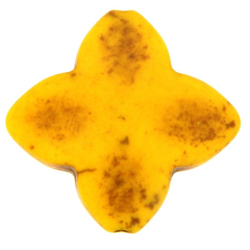 Aulite Forma Quadrifoglio 26mm-Giallo 1pz