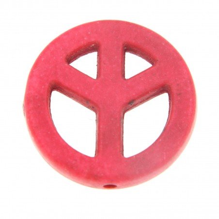 Aulite Forma Simbolo Della Pace 25mm-Rosa 1pz