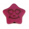 Aulite forma stella 12mm rosa 1pz