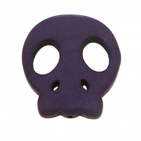 Aulite Forma Teschio Piatto 13X15mm-Viola 1pz