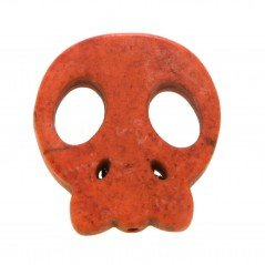 Aulite Forma Teschio Piatto 22X20mm-Arancione 1pz