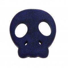 Aulite Forma Teschio Piatto 25X27mm-Blu 1pz