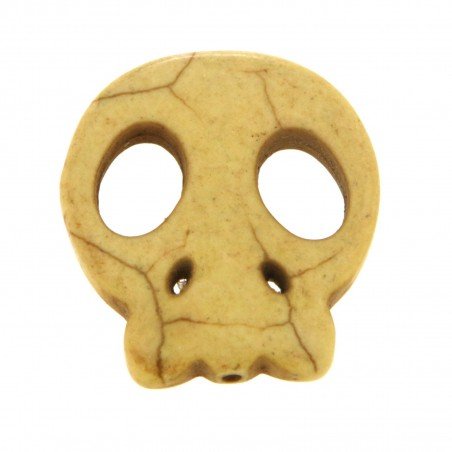 Aulite Forma Teschio Piatto 25X27mm-Giallo 1pz