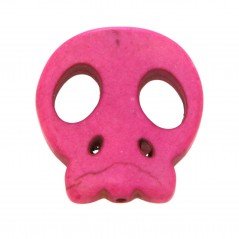 Aulite Forma Teschio Piatto 25X27mm-Rosa 1pz