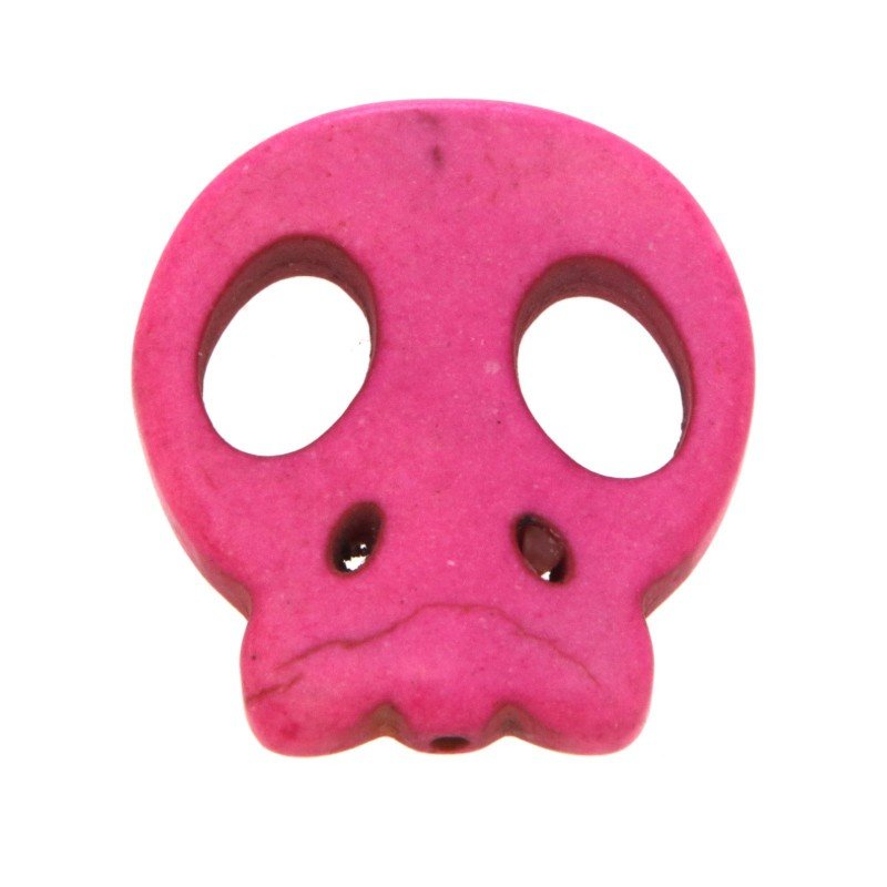 Aulite Forma Teschio Piatto 25X27mm-Rosa 1pz