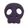 Aulite Forma Teschio Piatto 25X27mm-Viola 1pz