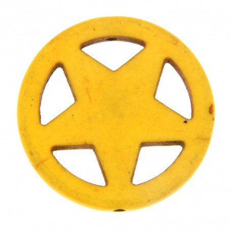 Aulite Forma Tondo Ranger Star 29mm-Giallo 1pz